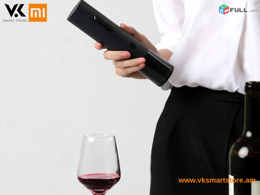  Xiaomi Huo Hou Electric Bottle Opener Wine Электрический штопор Էլեկտրական խցանահան