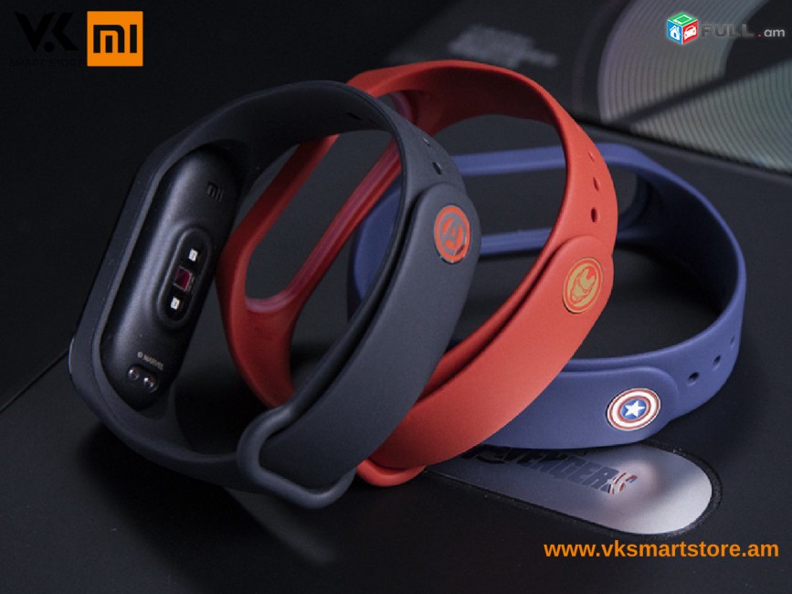 Xiaomi Mi Band 4 Avengers Edition Умный браслет  խելացի Ֆիթնես թևնոց