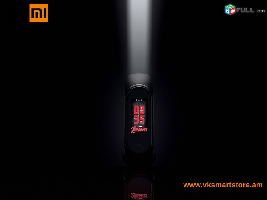 Xiaomi Mi Band 4 Avengers Edition Умный браслет  խելացի Ֆիթնես թևնոց