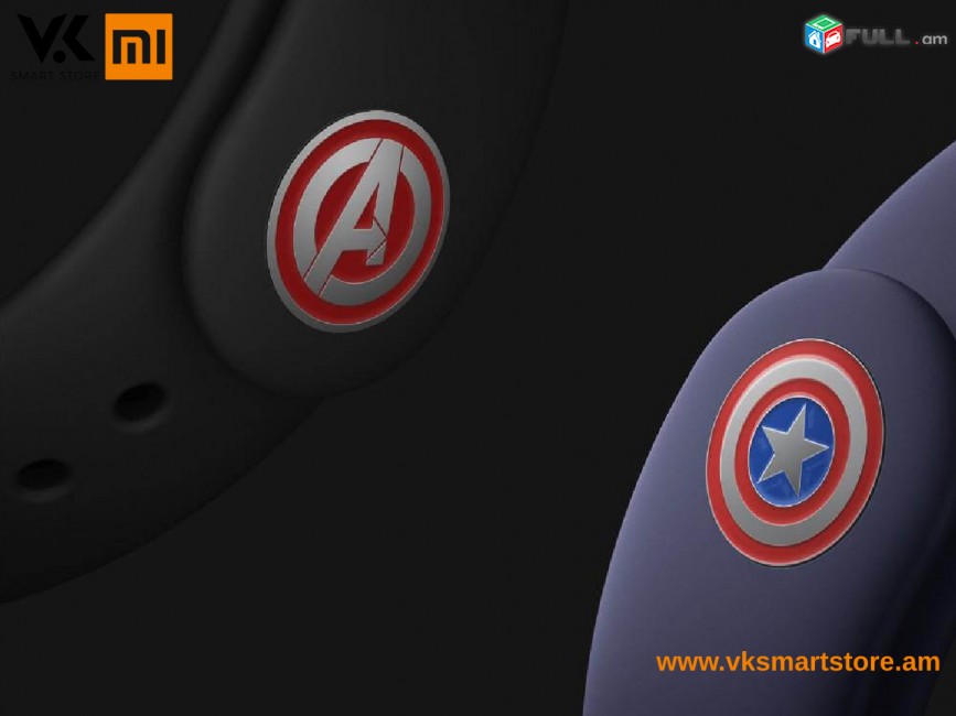 Xiaomi Mi Band 4 Avengers Edition Умный браслет  խելացի Ֆիթնես թևնոց