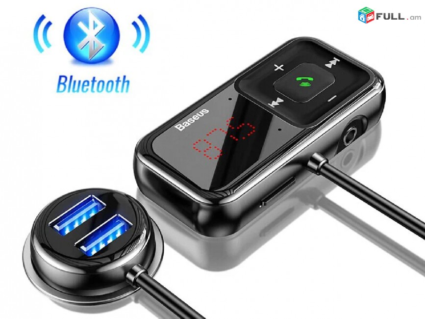 Baseus Car FM Transmitter FM модулятор (трансмиттер) FM մոդուլատոր (հաղորդիչ)
