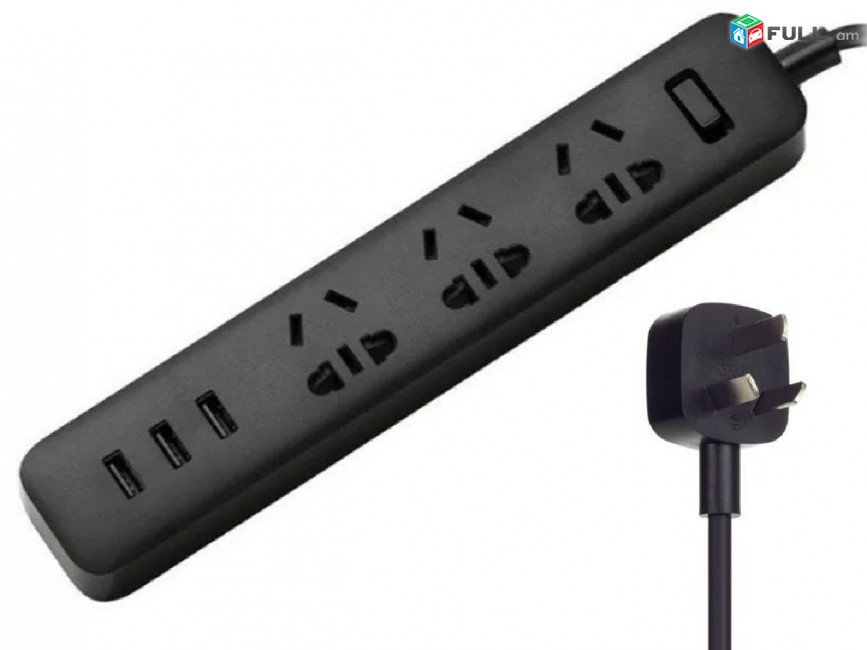 Xiaomi Mi Power Strip Երկարացման լար Удлинитель