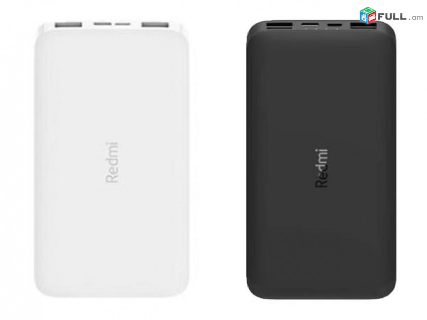 Xiaomi Redmi PowerBank 10mah Внешний аккумулятор Արտաքին մարտկոց