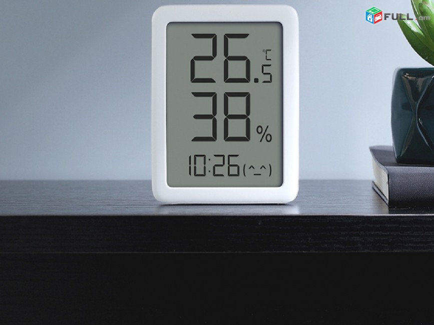 Xiaomi Miaomiaoce E-Ink Hygrothermograph (MHO-C601) Цифровой гигрометр Թվային խոնավաչափ ջերմաչափ