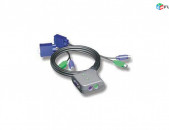 KVM Switch InLand Supermini 2-port