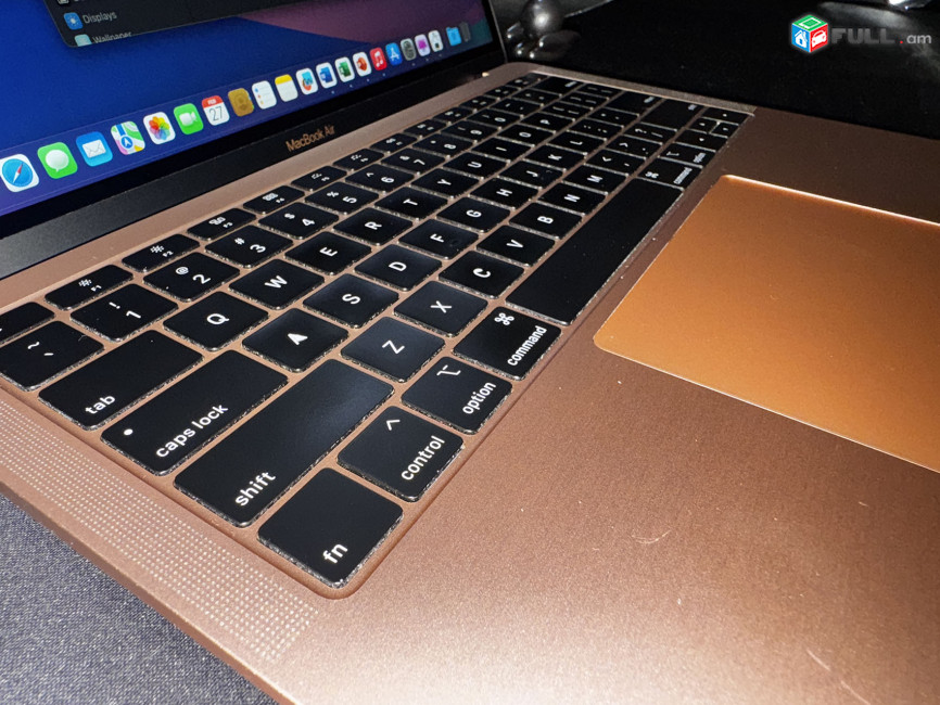 Apple MacBook Air 2019, A1932, Intel Core i5, 8 GB RAM, 250 GB SSD, ոսկեգույն