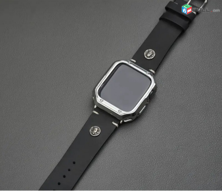 Apple Watch 42 մմ-ի համար պատյան իրա ժապավենով
