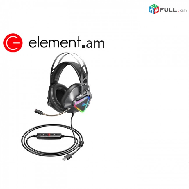 Խաղային Ականջակալ REMAX RM-810 / xaxayin akanjakal naushnik gaming headphone 