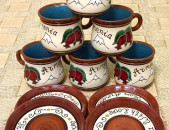 Espresso Coffee cups, Սուրճի բաժակներ, Кофейные чашки "Armenia (white) " Armenian ceramic, Հայկական խեցեղեն, Армянская керамика