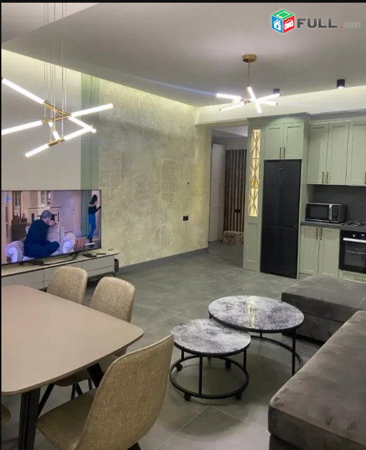 LA06900 Վարձով 3 սենյականոց բնակարան Սայաթ Նովա , նորակառույց շենք