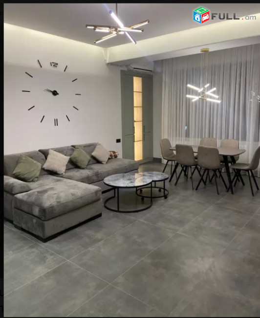 LA06900 Վարձով 3 սենյականոց բնակարան Սայաթ Նովա , նորակառույց շենք