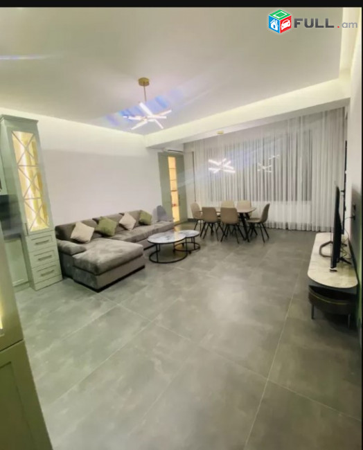 LA06900 Վարձով 3 սենյականոց բնակարան Սայաթ Նովա , նորակառույց շենք