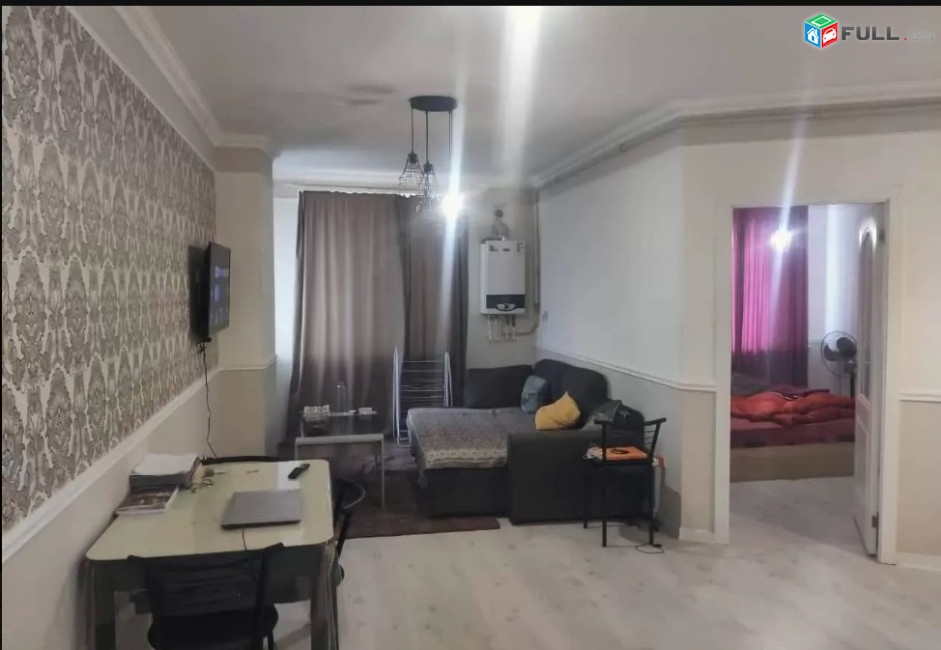 LA06986  Վարձով 2 սենյականոց բնակարան Նորաշեն ,նորակառույց շենք 
