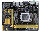 Motherboard ASUS H81 DDR3 VGA DVI մայրասալիկ + անվճար տեղադրում