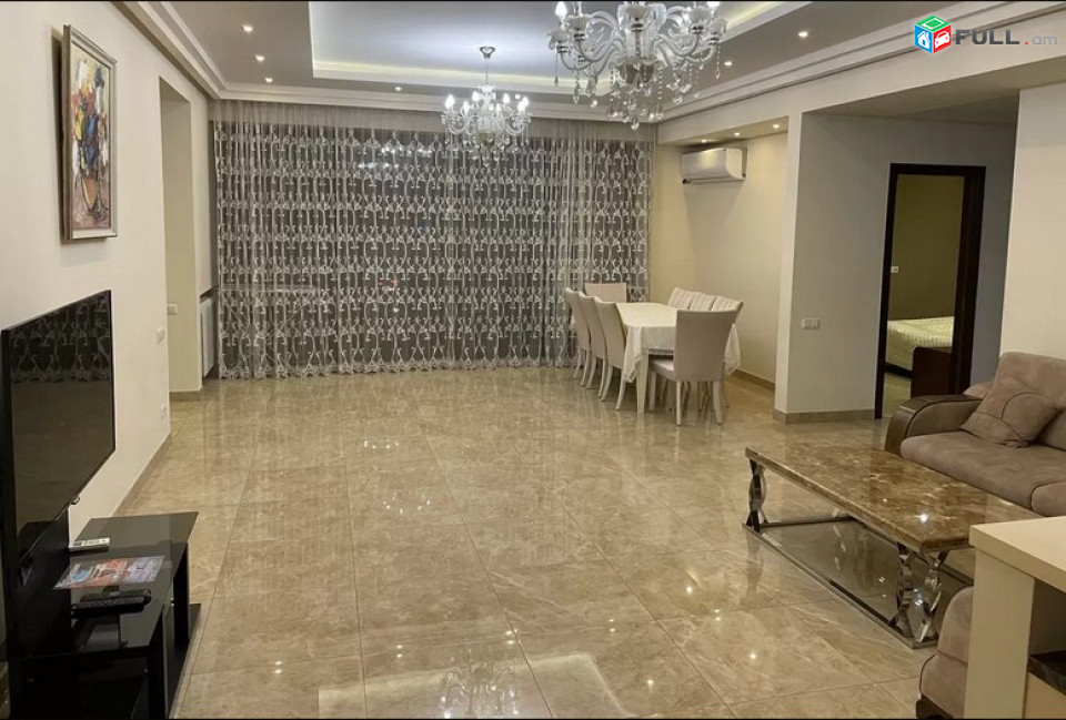 AK4920   Վարձով 4 սենյականոց բնակարան  նորակառույց շենքում Տերյան փողոցում հանրապետության հրապարակի մոտակայքում