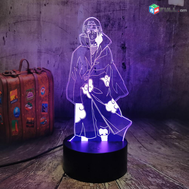 Naruto Itachi 3D լամպ