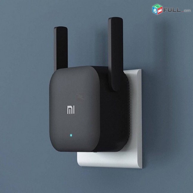 Xiaomi / Wi-Fi ազդանշանի ուժեղացուցիչ (կրկնող) Xiaomi Mi Wi-Fi Amplifier Pro R03 (սև) Усилитель Wi-Fi сигнала