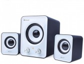 Համակարգչային բարձրախոս Kisonli U-2400 5W+3W*2 Desktop Speaker 2.1 USB