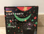 LIGHT PARTY SY-668 Bluetooth բարձրախոս + գիշերային լույս/աստղային երկնքի պրոյեկտոր