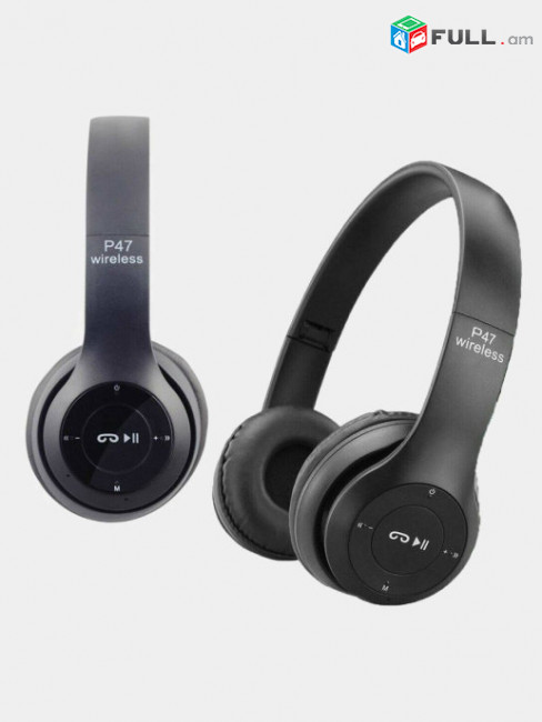 P47 Wireless Անլար ականջակալներ Bluetooth