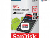 SanDick 128GB Հիշողության քարտ 100MB/s