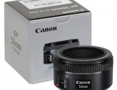 Canon EF 50mm f/1.8 STM Lens in ORIGINAL RETAIL BOX լրիւ նոր. 