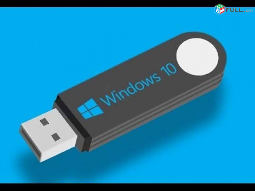 Bootable USB flash drive Windows 11, 10 Pro, Home, Education, Enterprice, Russian, English x64, x86 + key