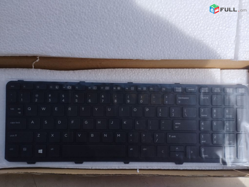 HP ProBook 450 455 470 650 G0 G1 G2 Նոութբուքի ստեղնաշար նոր