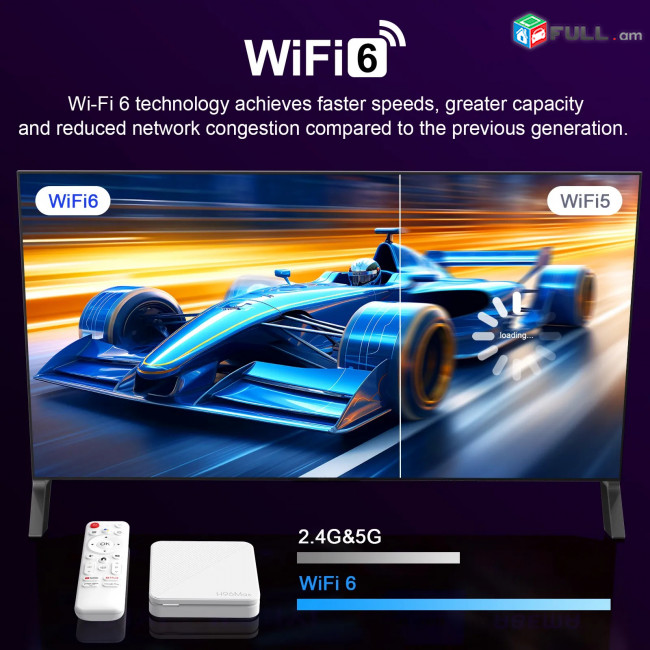 TV BOX H96 Max Allwinner H313 4K Ultra HD Android 14.0