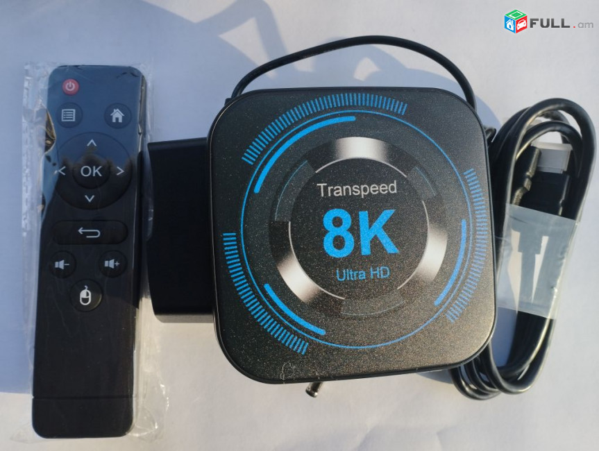 TV BOX Transpeed Android 12 8K UHD HDR10 4GB/64GB