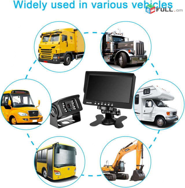 Ետընթացի ՏԵՍԱԽՑԻԿ 7" monitor truck 10m