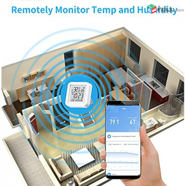 Wi-Fi Temperature & Humidity Sensor