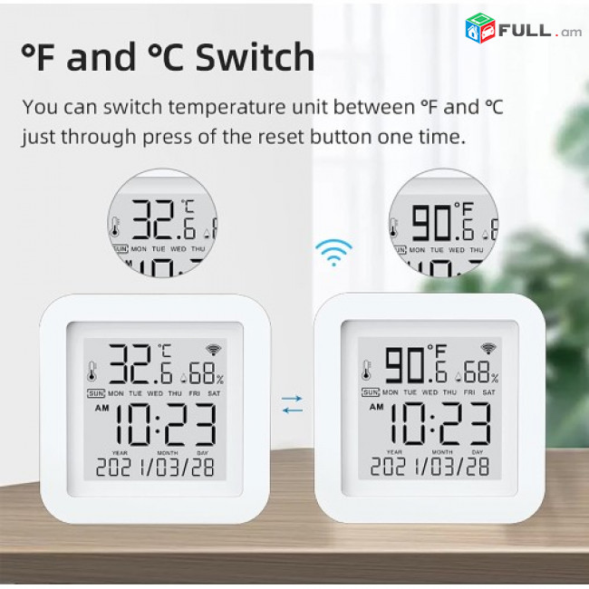 Wi-Fi Temperature & Humidity Sensor