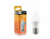 Լամպ Ecola Light Candle LED 10W 220V E27 4000K մոմ 100x37