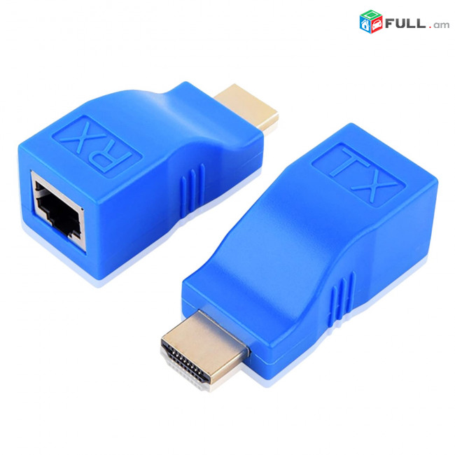 HDMI Extender by cat Network Cable Extender Converter Конвертер Փոխարկիչ