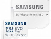 4K 128GB Samsung Evo Plus microSDXC microSD микро միկրո memory card 