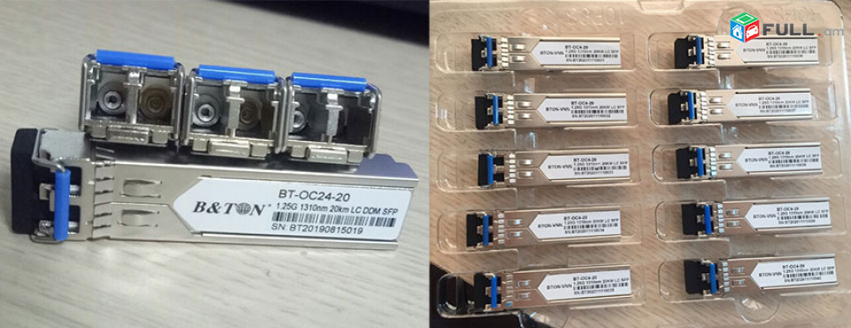 SFP 1,25G 20km с одним волокном BTON BT-OC24-20B Приемопередатчик 