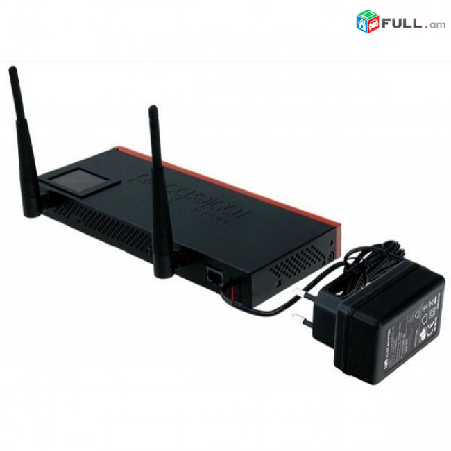 MikroTik routerboard RB2011iAS-2HnD-IN 2.4GHz AP, 5x Ethernet, 5x Gigabit Ethernet, SFP cage, USB, LCD, PoE