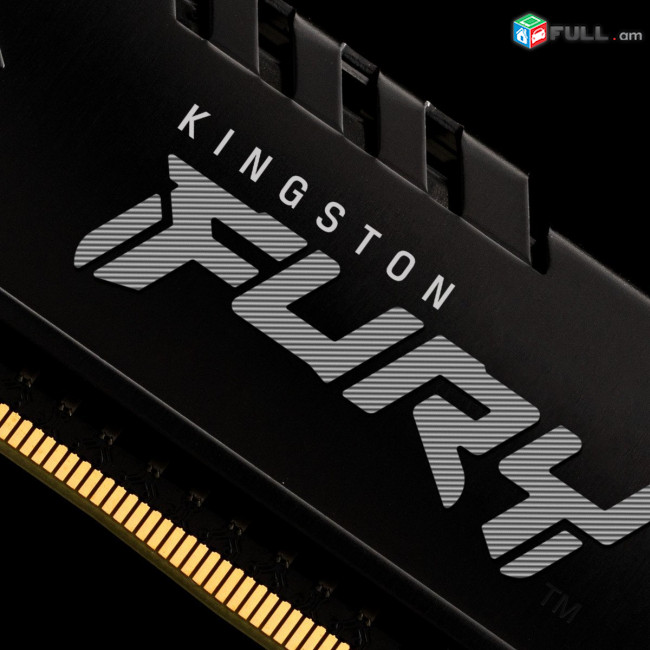 RAM Kingston DDR4 64GB (2x32GB) 3200Mhz FURY Beast Black (KF432C16BBK2/64) ՆՈՐ + 1տ.երաշխիք հիշողություն ՌԱՄ