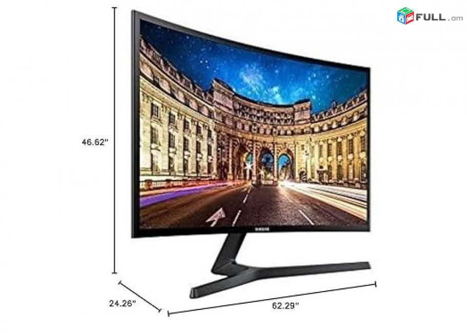 6 հատ 27" Մոնիտոր Samsung C27F39 60Hz 1800R HDMI VGA монитор monitor էկրան  LCD