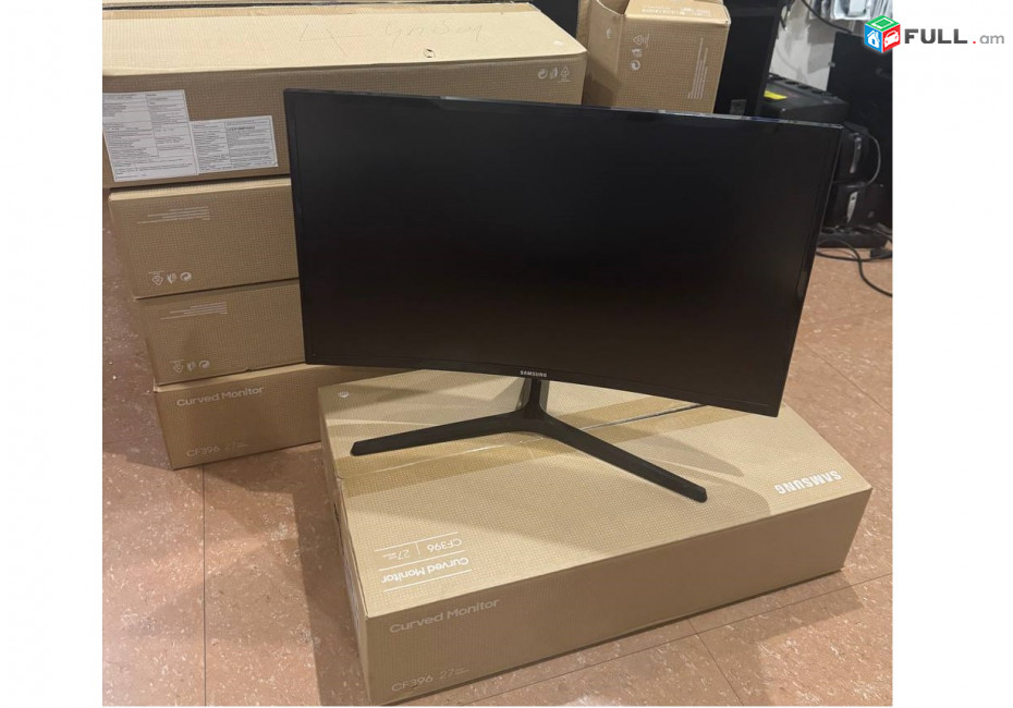 6 հատ 27" Մոնիտոր Samsung C27F39 60Hz 1800R HDMI VGA монитор monitor էկրան  LCD