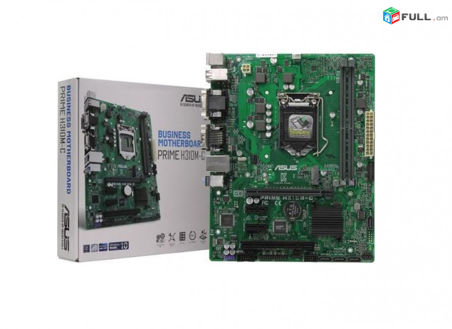 Socket LGA1151 ASUS PRIME H310M-C 2DDR4 MicroATX Matherboard Մայրսալիկ Պլատա mainboard Материнская плата MB