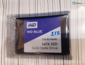 1TB SSD  Western Digital 2.5" WD Blue  Nand Sata - 10x անգամ ավելի արագ