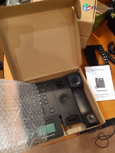 IP phone Grandstream GRP2602p (4 SIP) և GRP2601p (2 SIP) հեռախոս - IP-телефон