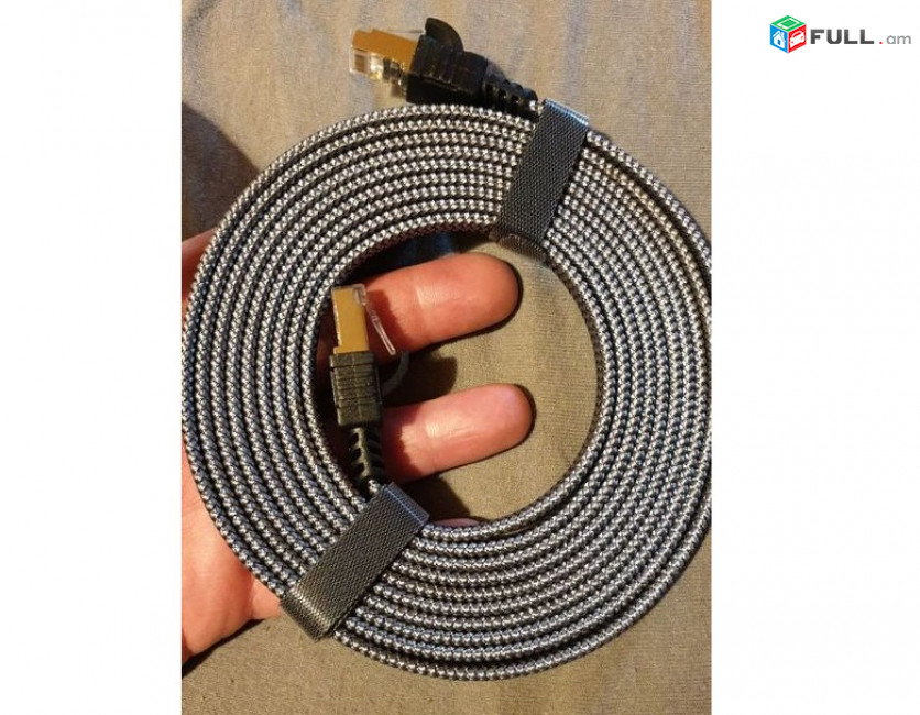 Кабель Ethernet FSU RJ45 Cat7 Cable для модемов маршрутизаторов կաբել մալուխ сетевой ինտերնետ լար data server