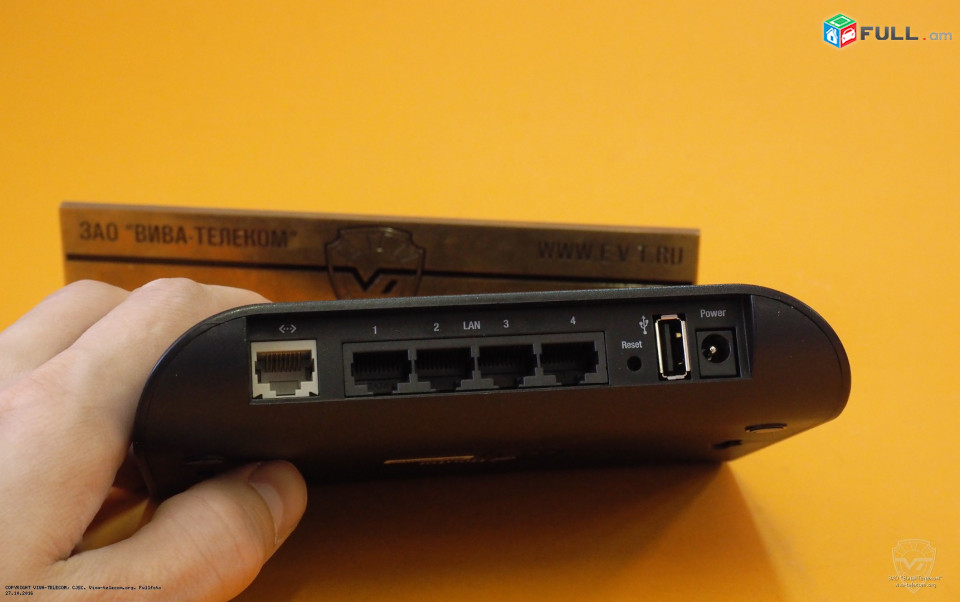 Маршрутизатор Ubiquiti AirRouter-HP (EU) High Power WiFi 802.11n до150Мбит/с, 4 x LAN, 1 х USB