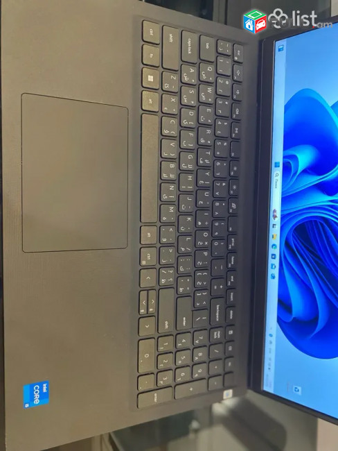 Dell Vostro 3520 i5 - 1235U RAM 8GB SSD 512GB 15.6" Full HD Windows 10 Notebook ноутбук Նոութբուք Laptop