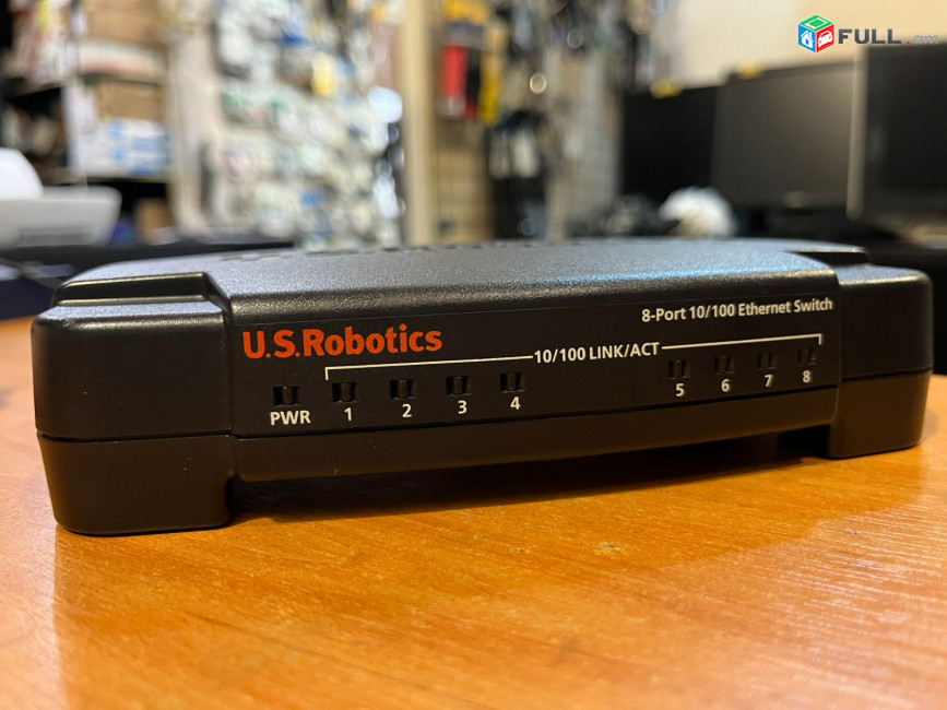 Ամերիկյան USRobotics 10/100 8-Port Enthernet Switch/Սվիտչ/Свитч