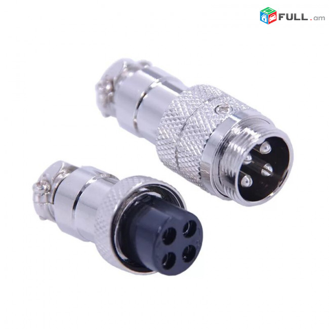 Разъемы  GX16. Connector 16mm