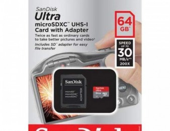 ՀԻՇՈՂՈՒԹՅԱՆ ՔԱՐՏ ՉԻՊ microSD 64GB				